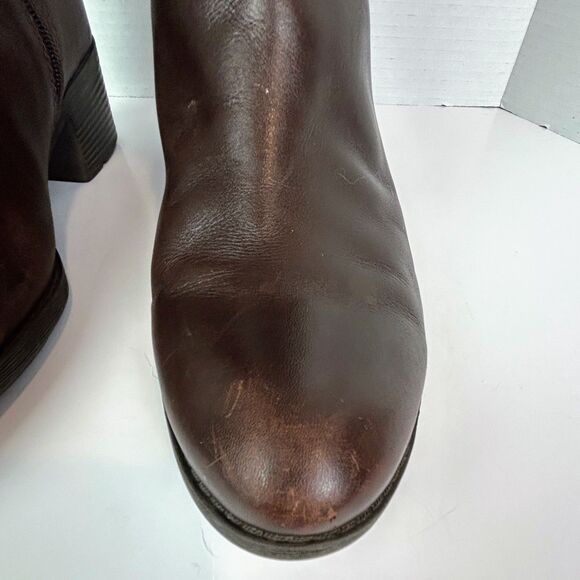 Bandolino B Dulla Riding Boots Leather Knee High Horsebit Brown Equestrian 10 - Picture 12 of 16